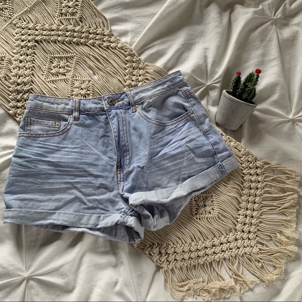 Forever 21 High Waisted Jean Shorts